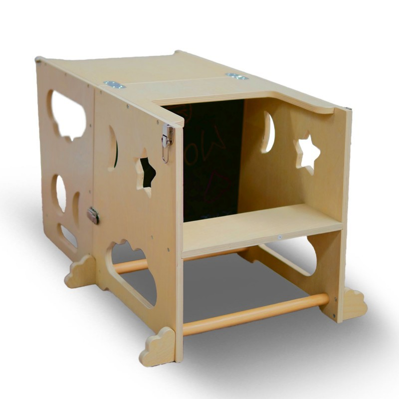 Torre de aprendizagem Montessori 3 em 1 Buky