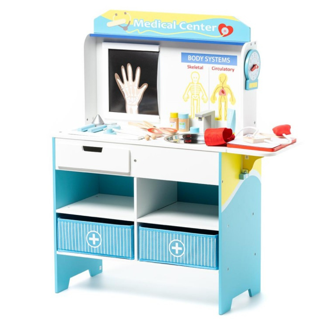 Centro Médico em madeira