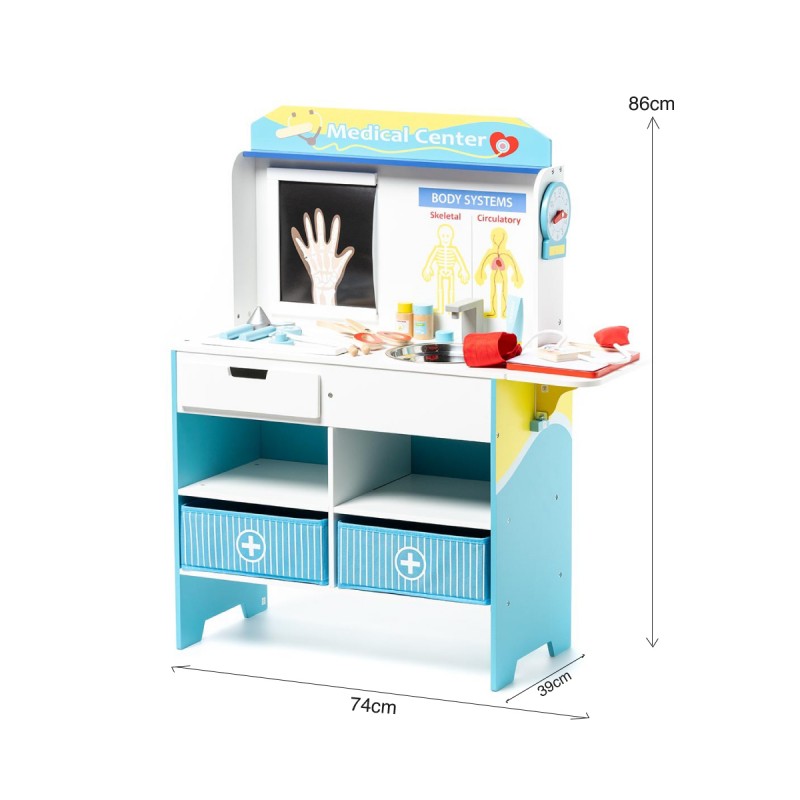 Centro Médico em madeira