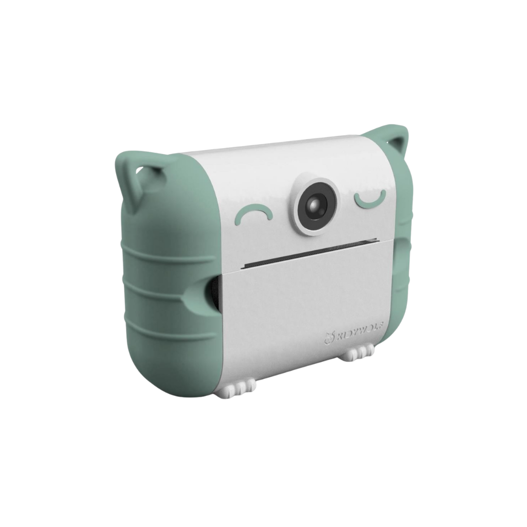 Máquina fotográfica Kidyprint c/impressão - Verde