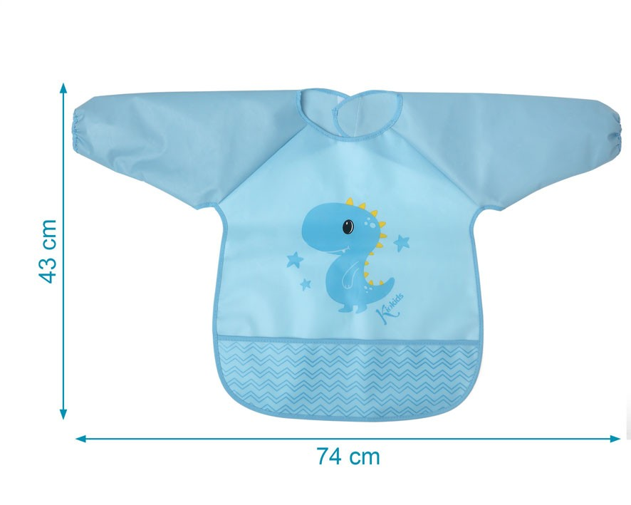 Babete Impermeável Azul