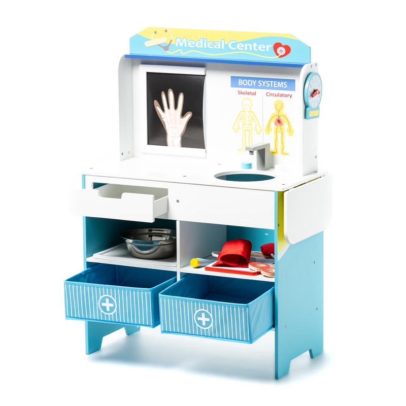 Centro Médico em madeira