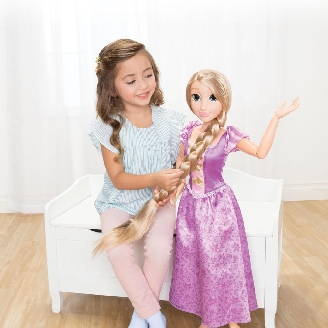 Boneca Princesa Rapunzel 80cm