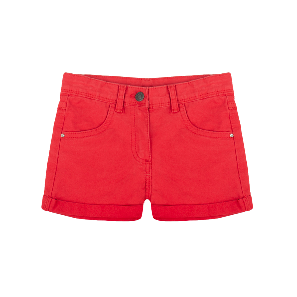 Calções vermelhos 2-3 anos