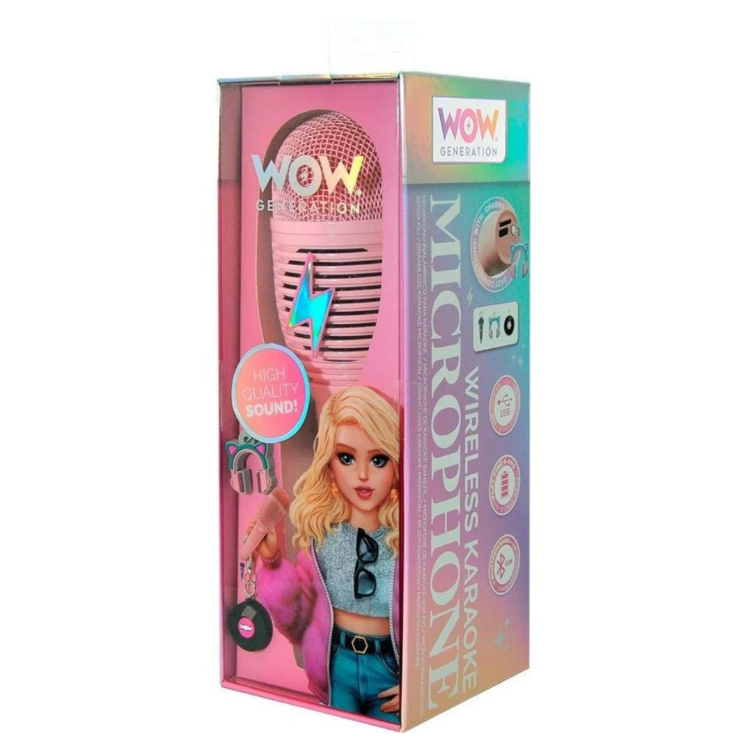 Microfone bluetooth e gravador WOW Generation