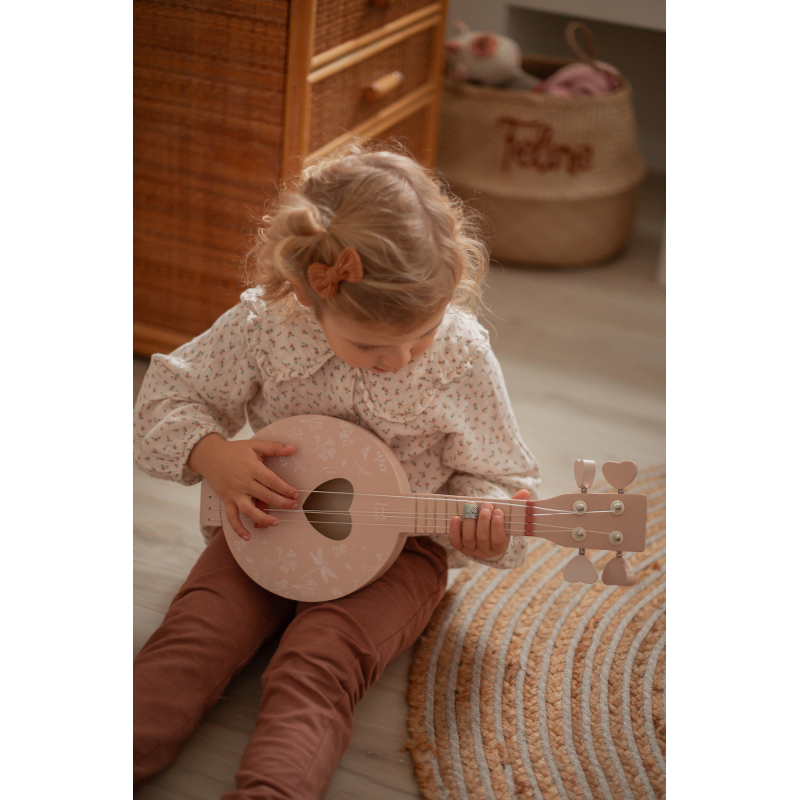 Banjo em madeira - rosa