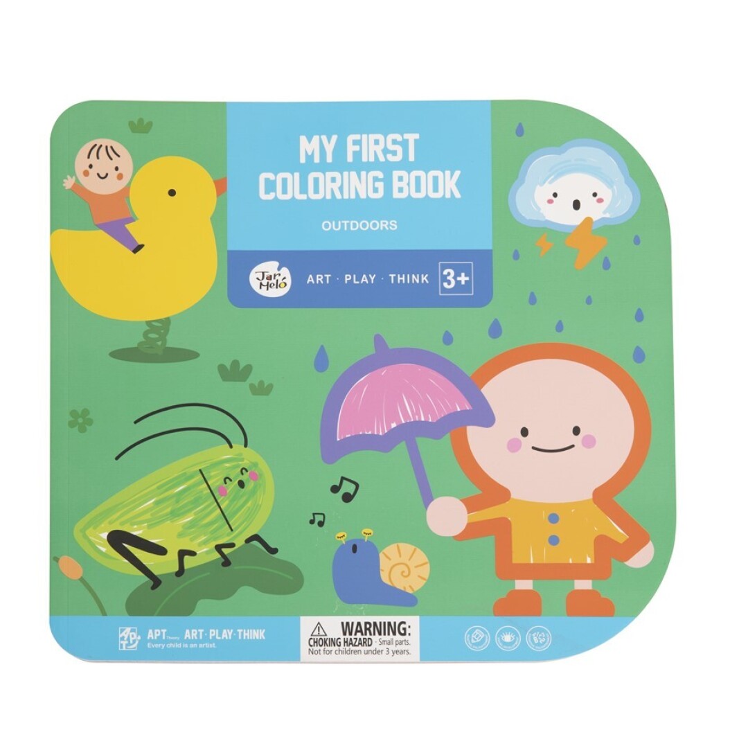 O meu primeiro livro de colorir - No exterior