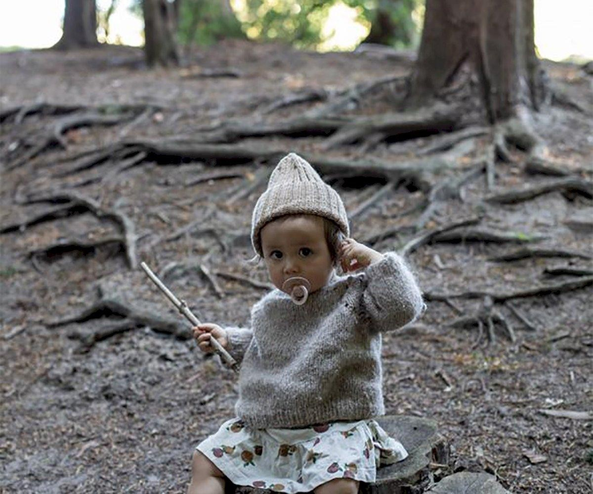 Pack 2 chupetas BIBS redondas Ivory/Blush 18-36 meses