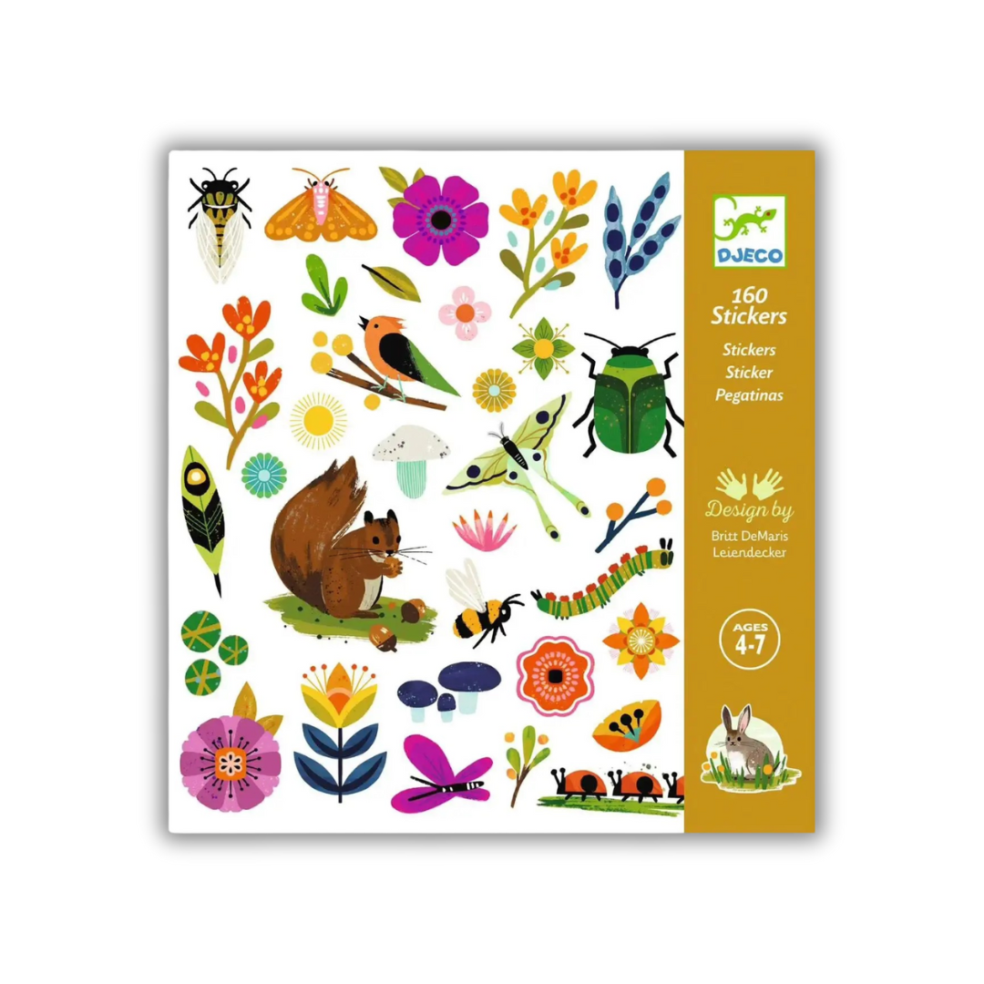 Jardim - 160 Autocolantes