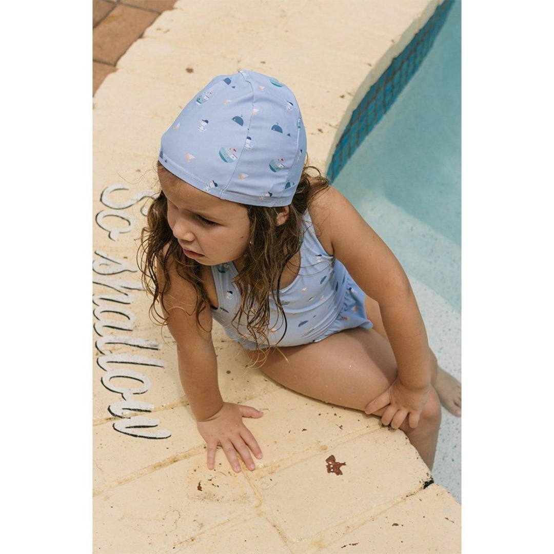 Touca de natação Fishing Boat 1-8 anos