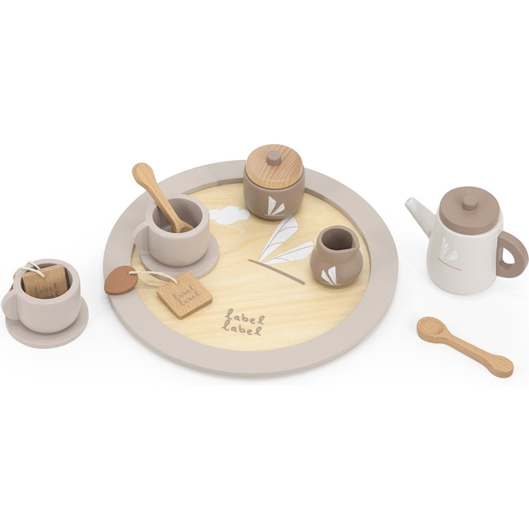 Conjunto de chá - bege