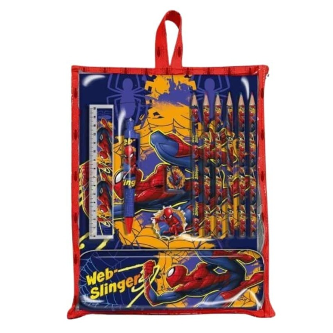 Conjunto escolar Spider-Man