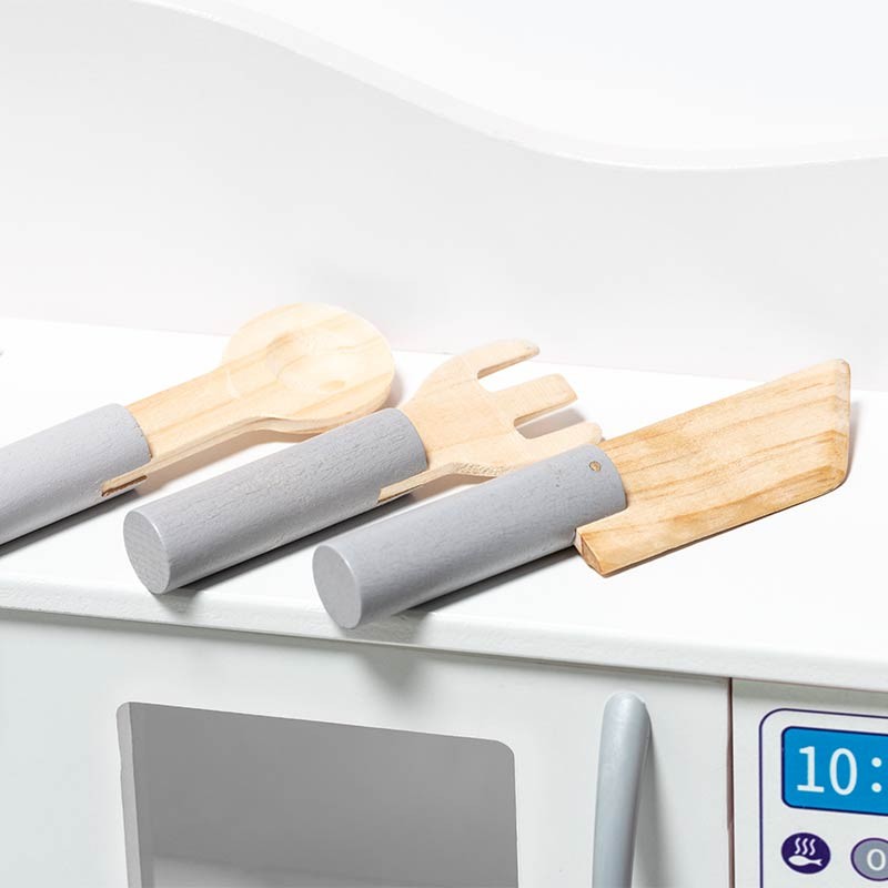 Cozinha em madeira - Branca