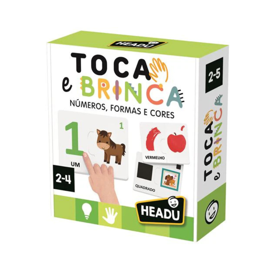 Toca e Brinca - Números, formas e cores