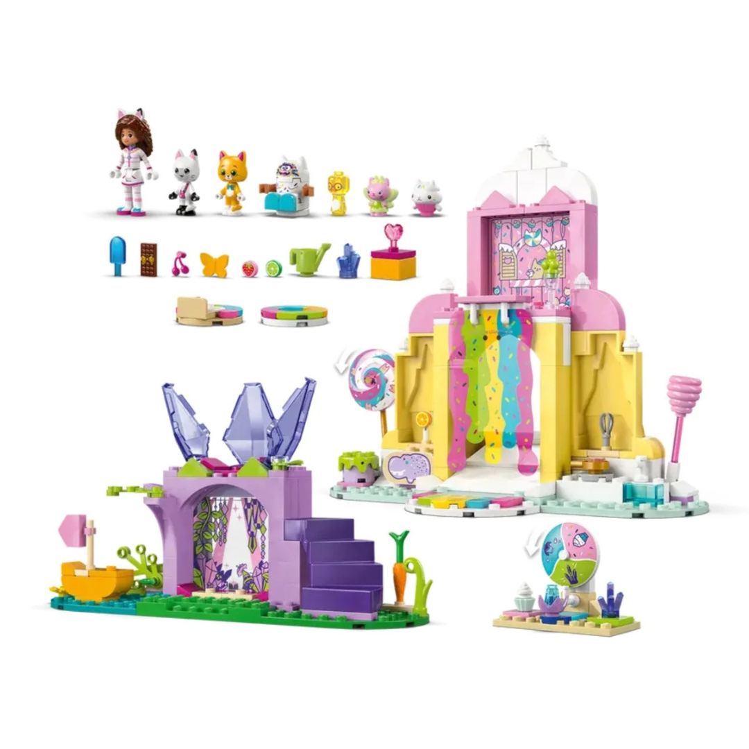 LEGO Gabby's Dollhouse 11205 - Monte dos Docinhos e Jardim da Fadinha