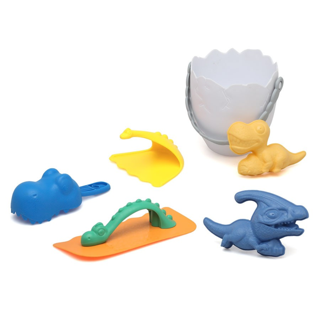 Conjunto brinquedos de praia - Dinossauros