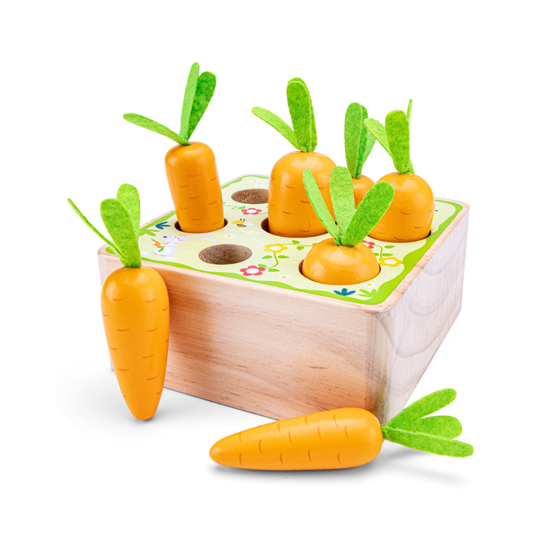 Jogo colheita de cenouras