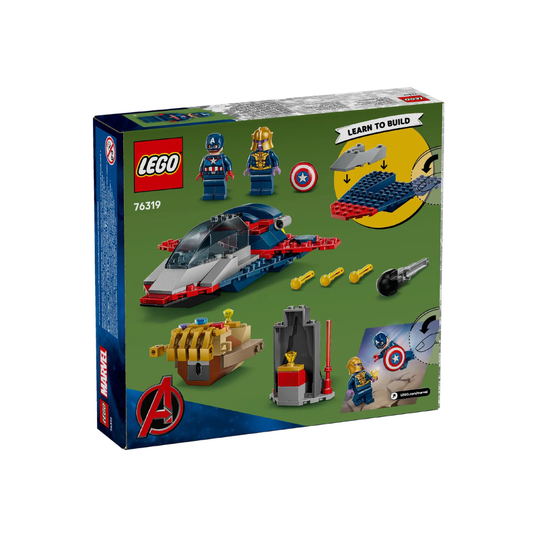 LEGO Marvel 76319 - Capitão América Vs. Thanos