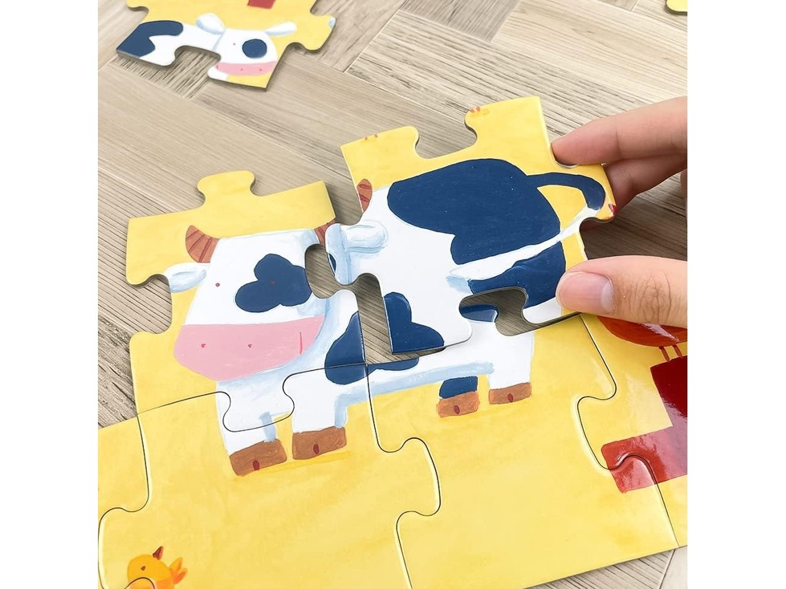 Puzzle Vacas na Quinta 24 peças