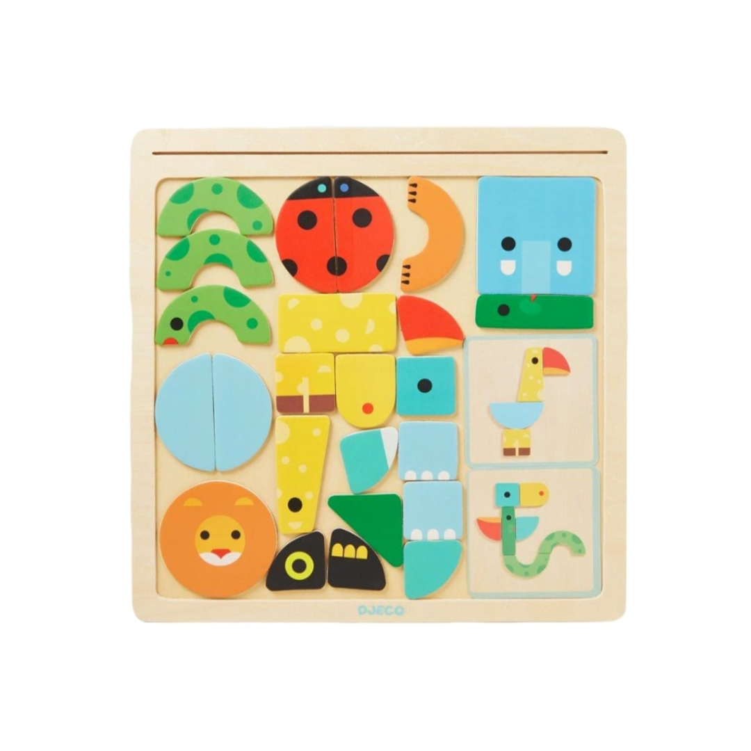 Puzzle magnético animais GéoBasic