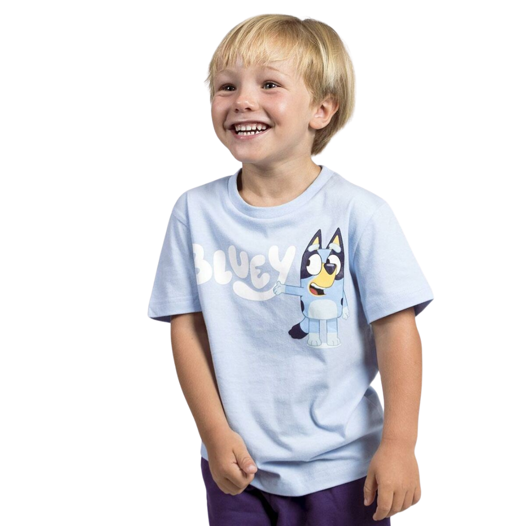 T-shirt Bluey azul 2-6 anos