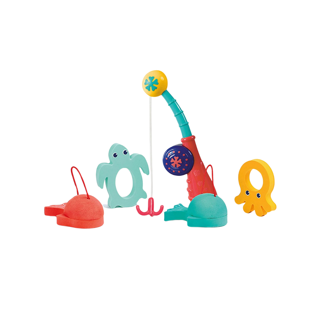 Jogo de pesca para o banho