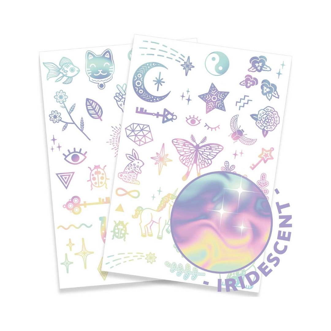 Amuletos da sorte - 50 Tatuagens iridescentes