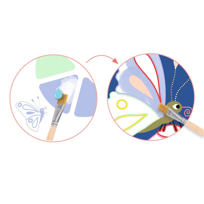 Atividade para pintar - Insetos