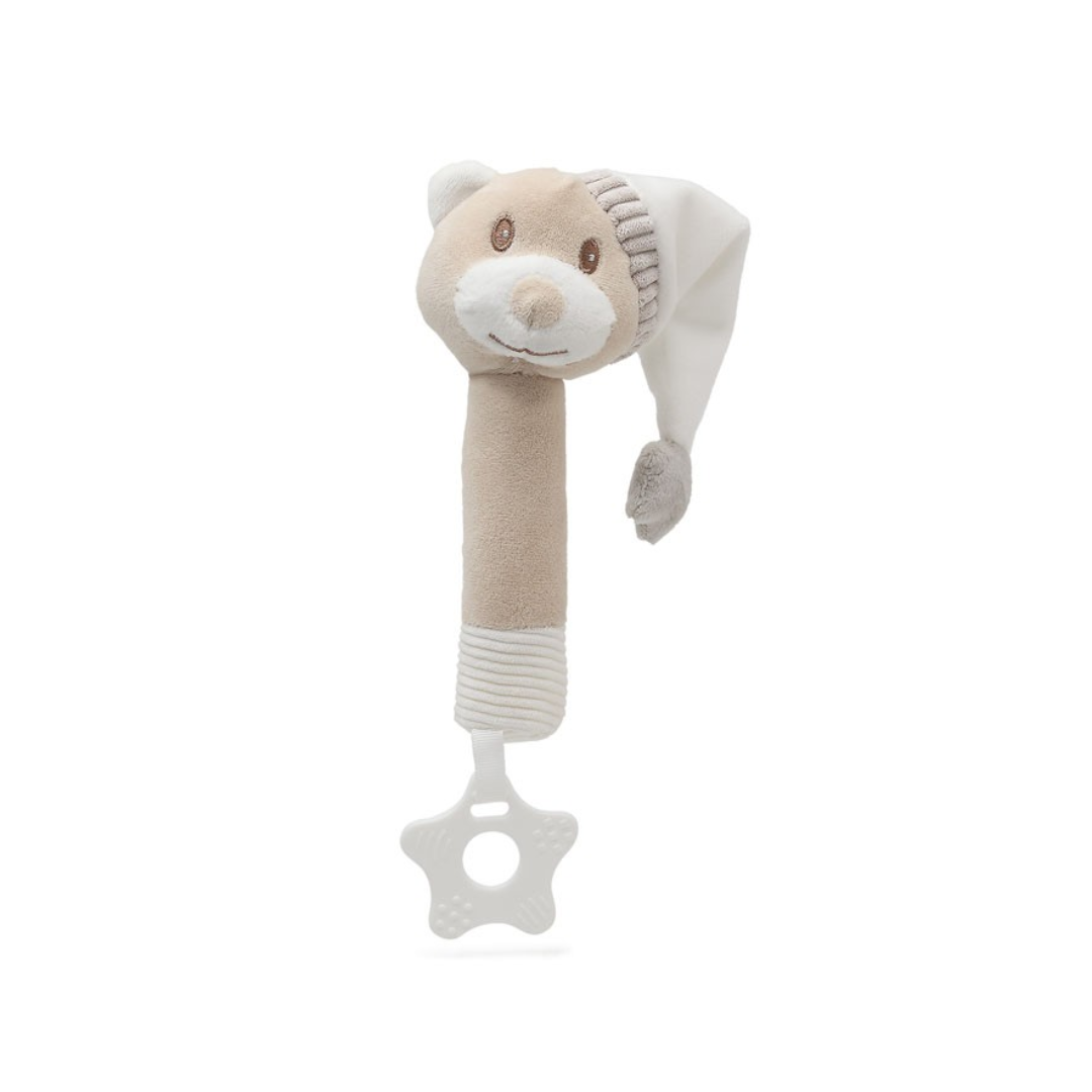 Chocalho Ursinho cri-cri com mordedor