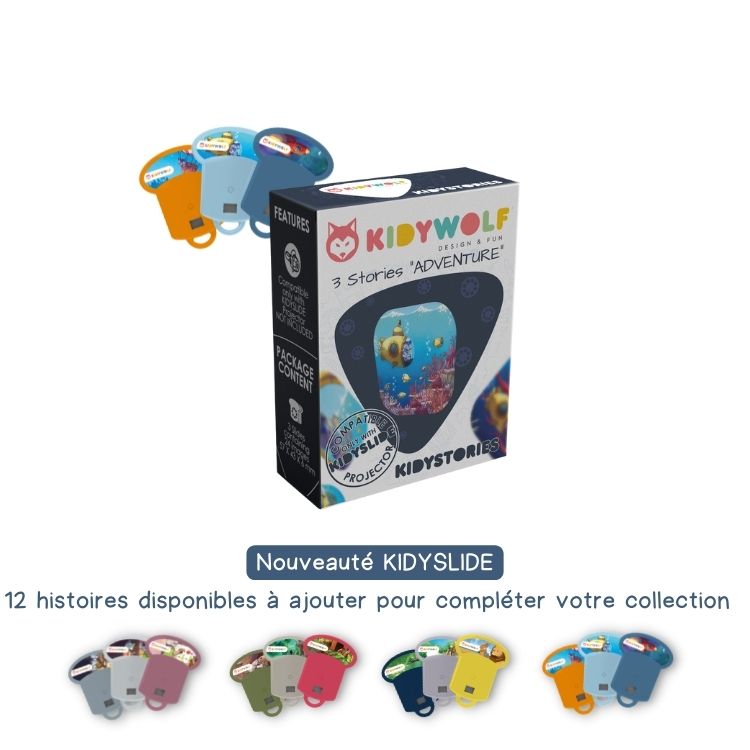 KidyStories - Slides de histórias