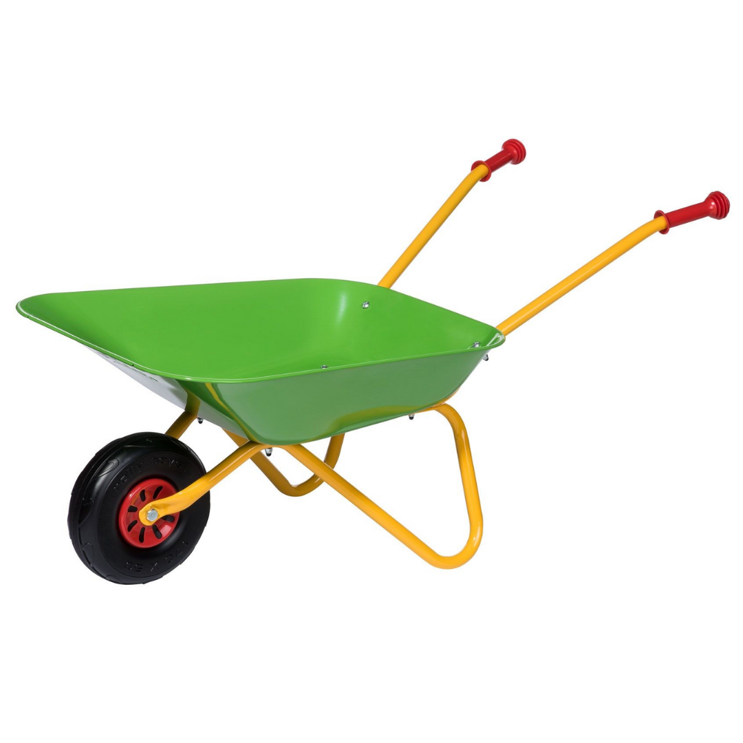 Carrinho de mão de metal