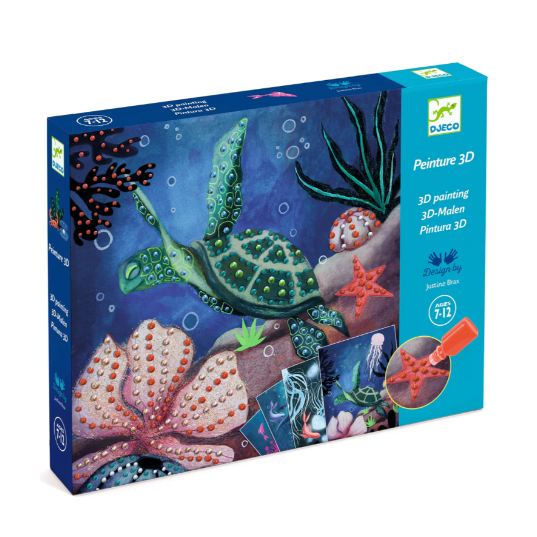 Pintura 3D - Fundo do Mar