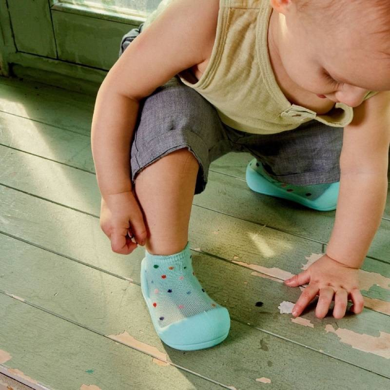 Sapato meia Attipas bamboo Pop menta N19-22.5