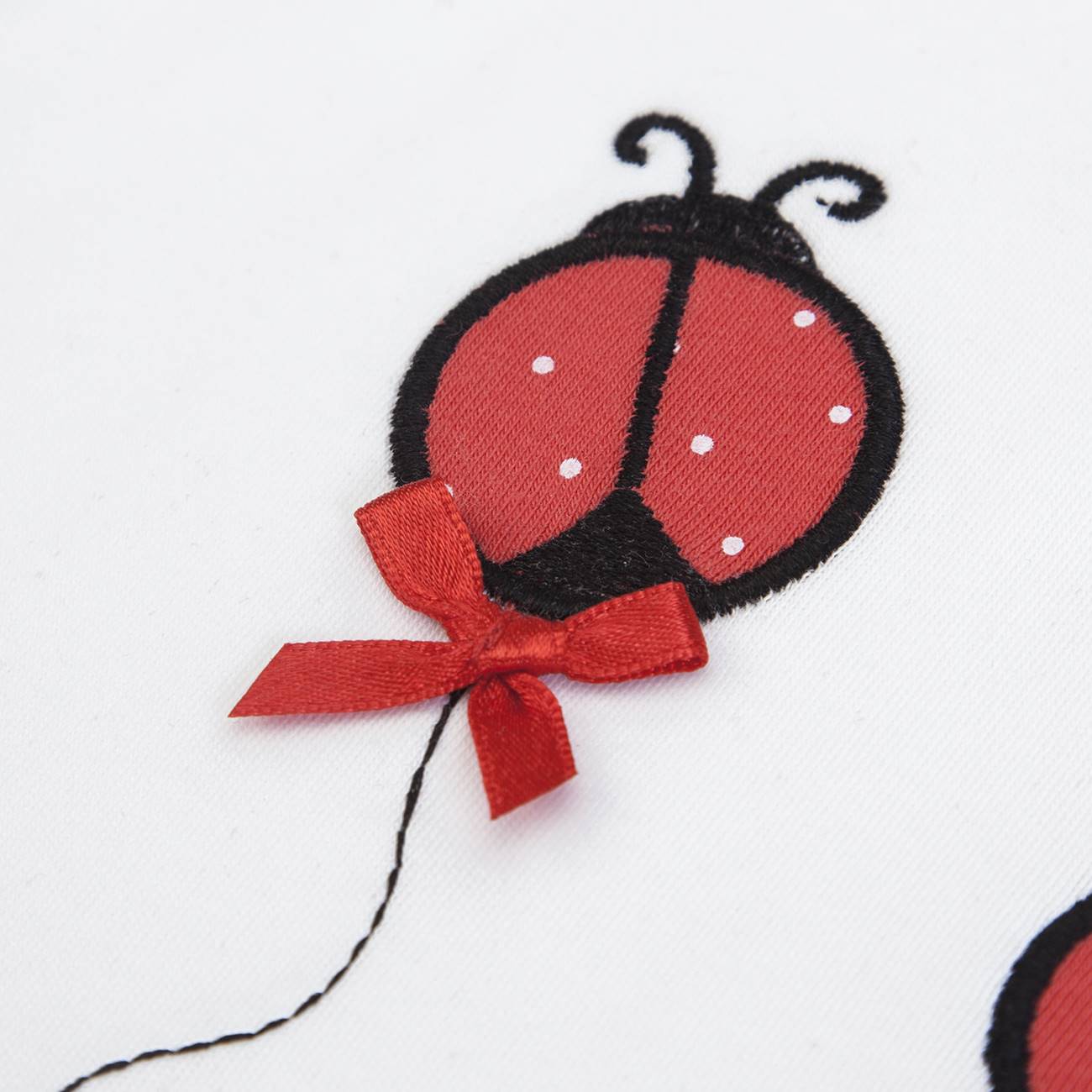 Conjunto túnica e leggings Joaninha 9-24 meses