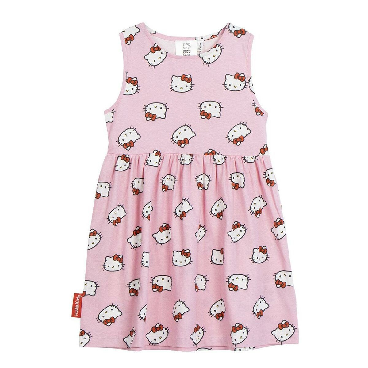 Vestido Hello Kitty 5-12 anos