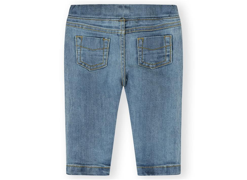 Calças de ganga elásticas BBBow menina 6-36 meses