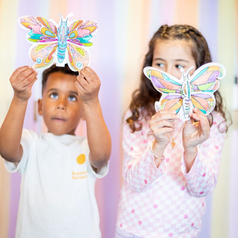 Desenhos insufláveis ​​para colorir - Borboletas