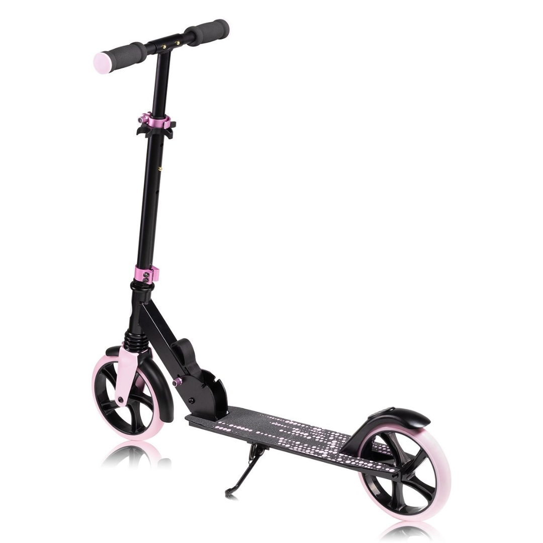 Trotinete 2 rodas Luca preto/rosa