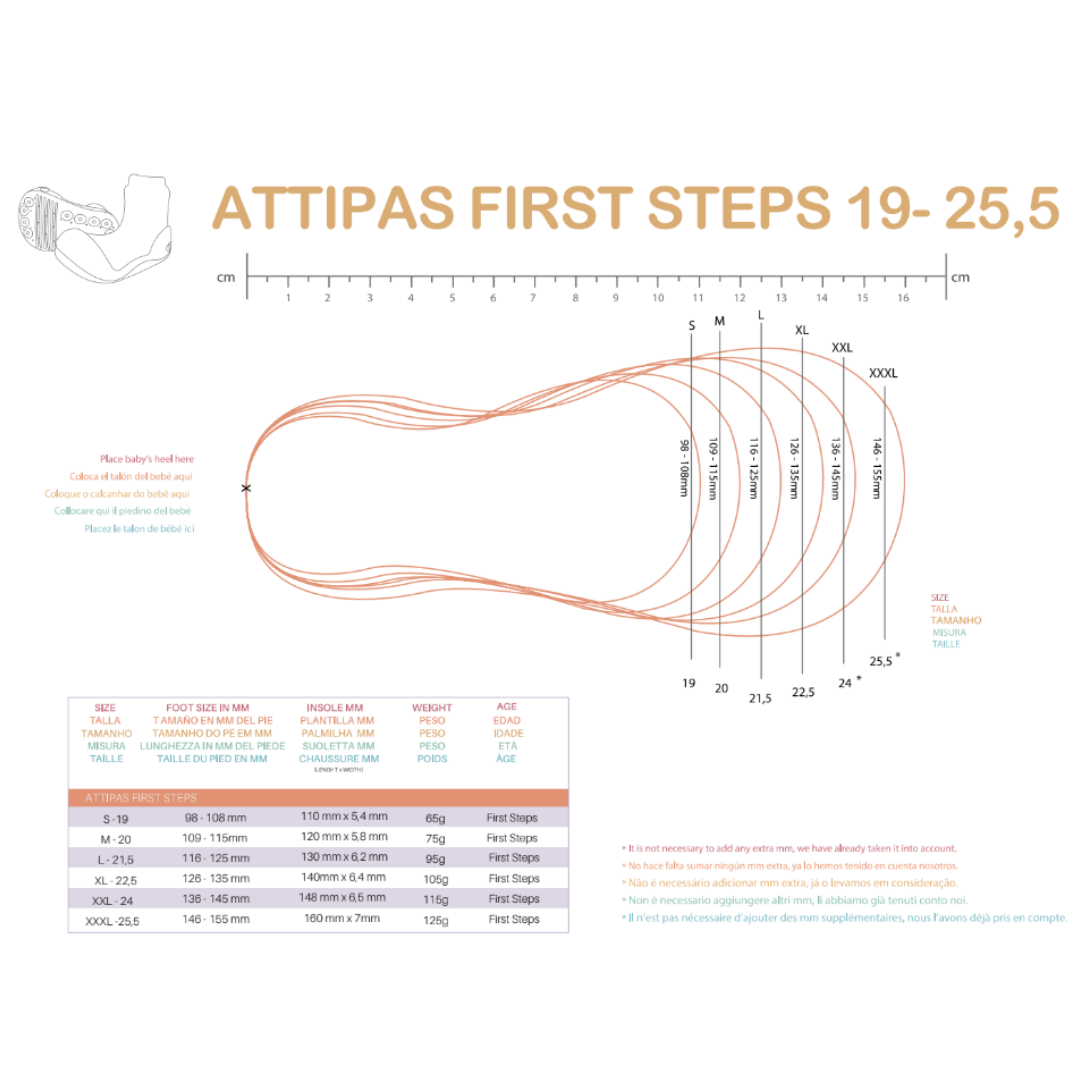Sapato meia Attipas bamboo Sun amarelo N19-22.5