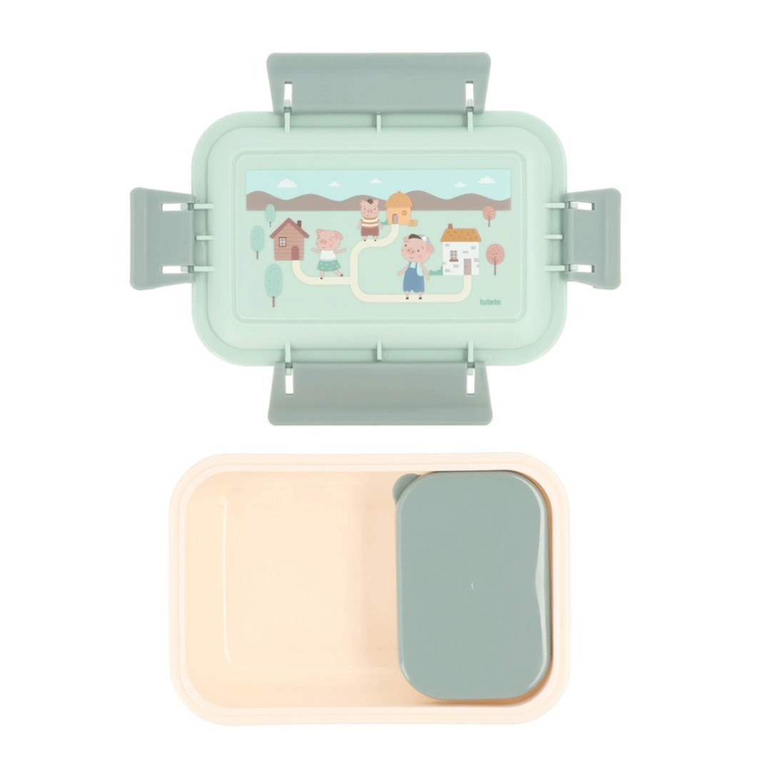 Lancheira Bento Os três porquinhos