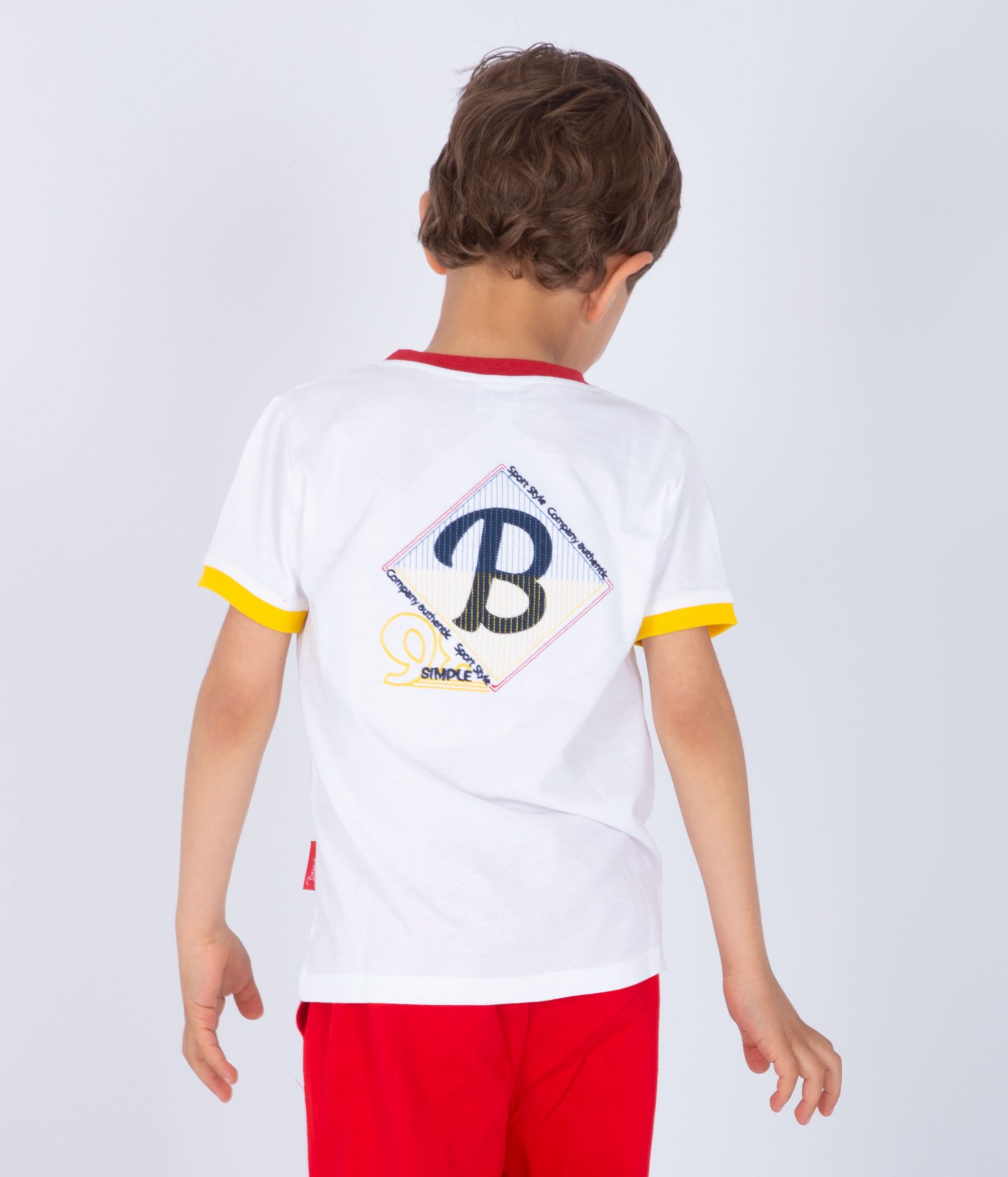 T-shirt 98 Simple 4-10 anos