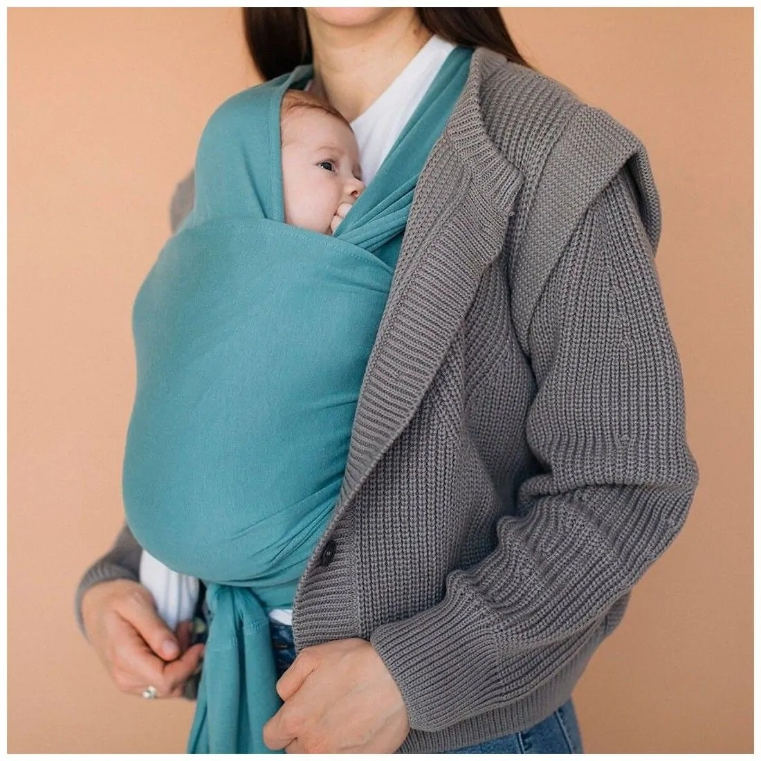 Sling porta-bebés Modal Baby Wrap - Lagoon