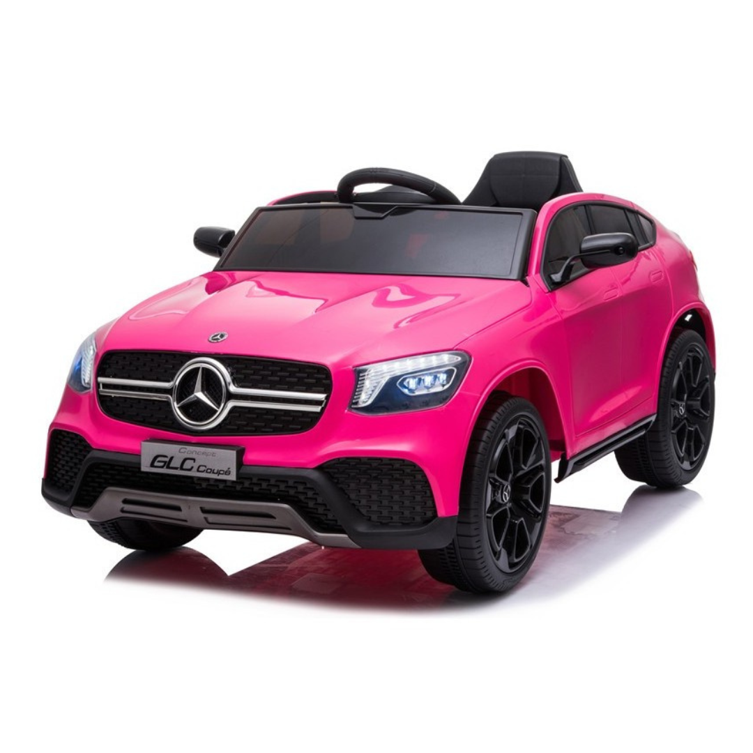 Carro elétrico 12V Mercedes GLC Coupe edition rosa