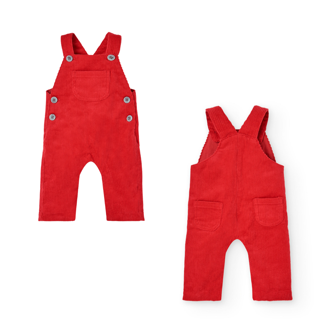 Conjunto jardineira e camisa xadrez 1-24 meses