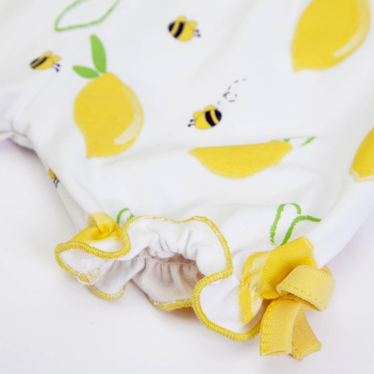 Conjunto t-shirt e calções Limão 9-18 meses