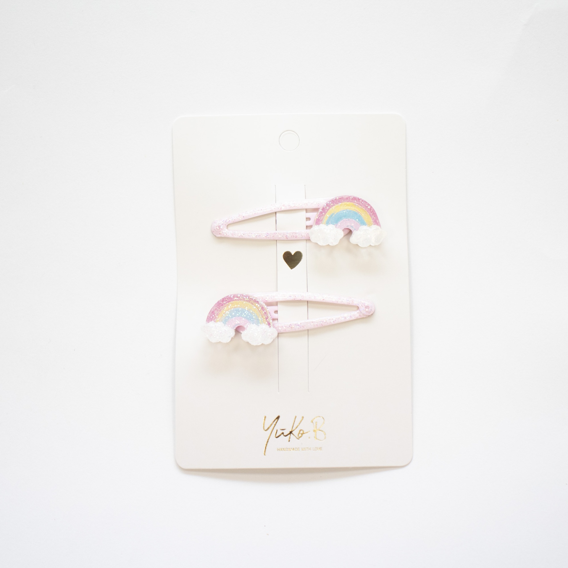 Ganchos cabelo Rainbows