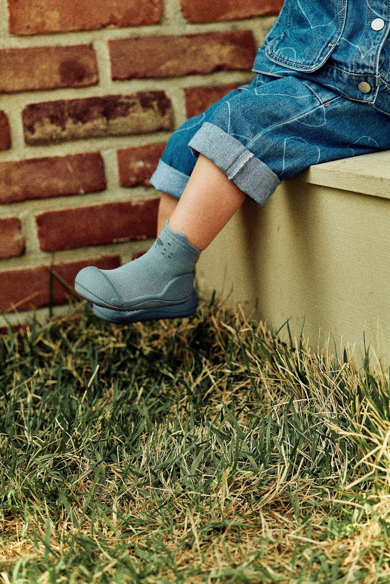 Sapato meia Attipas bamboo Animal azul N19-22.5