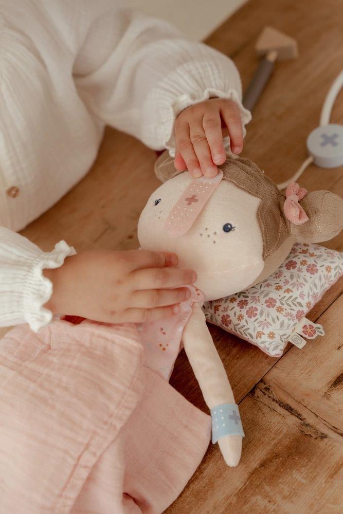 Mala de médico com 10 acessórios em madeira