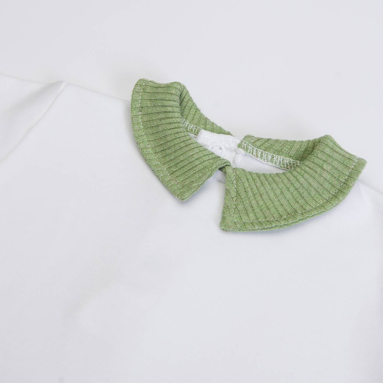 Conjunto jardineira e t-shirt Panda - 18 meses