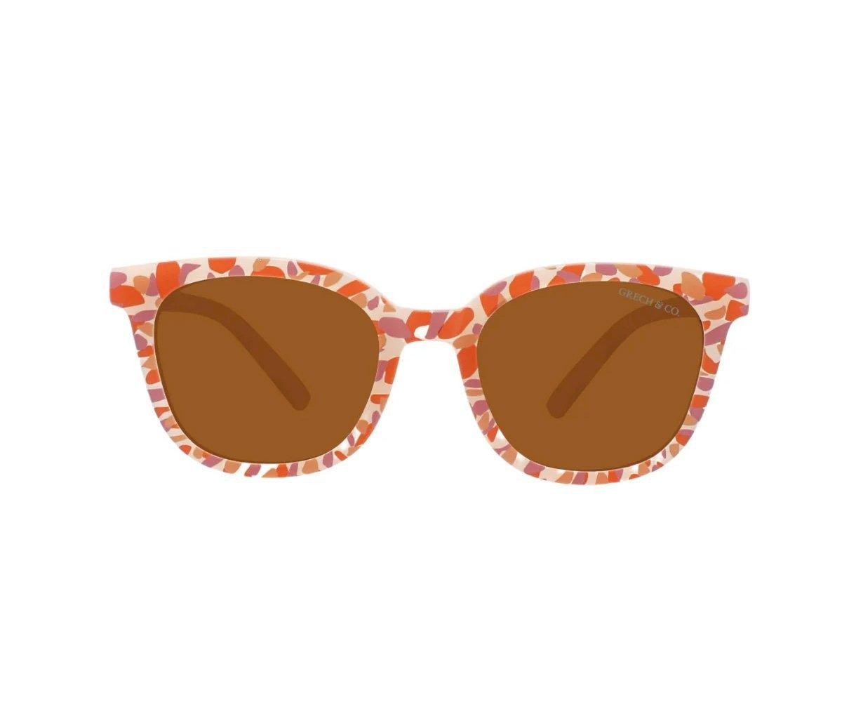 Óculos sol polarizados Wayfarer Tortoise Bloom 3-8 anos